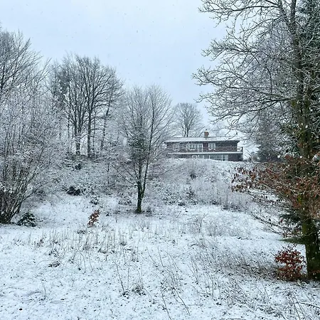 Wooden House With Nature Views Near
